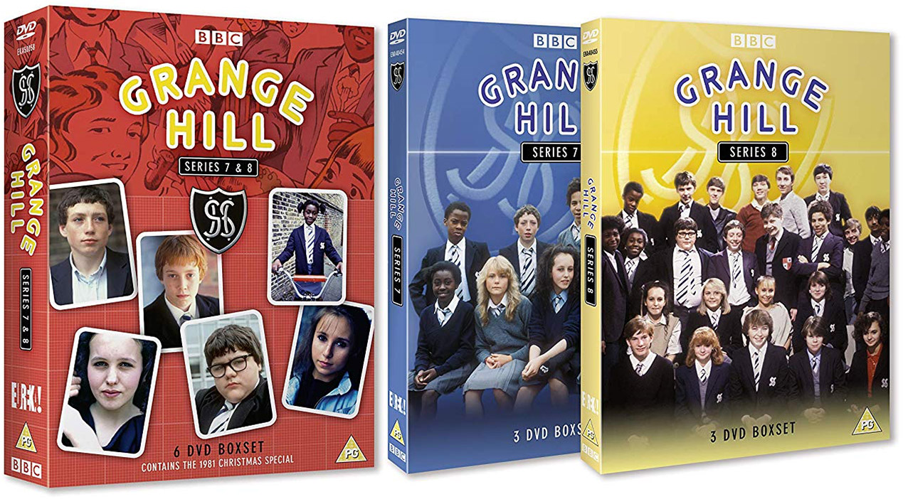 Grange Hill Series 7 & 8 DVD pack shot