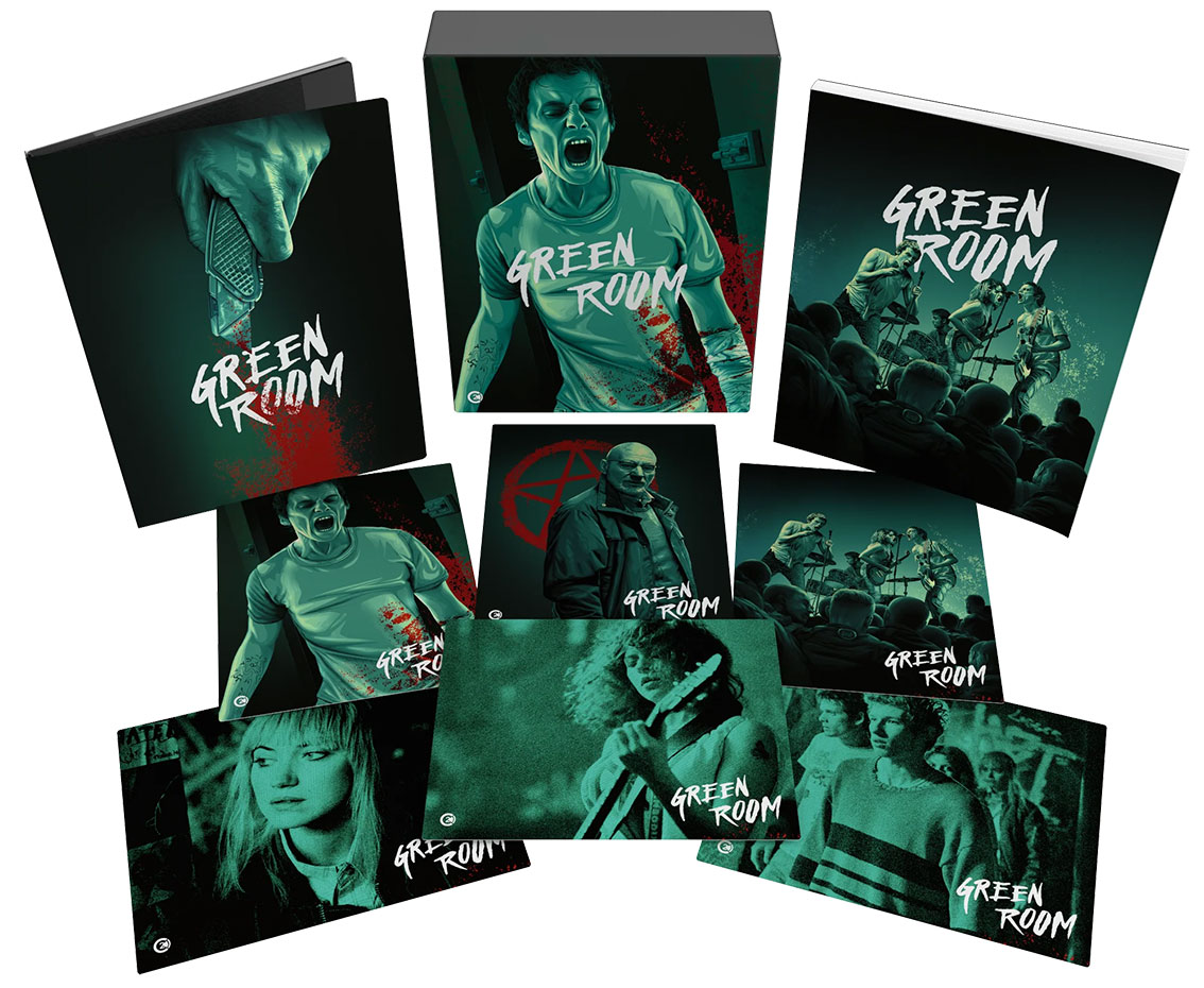Green Room Limited Edition UHD/Blu-ray pack shot