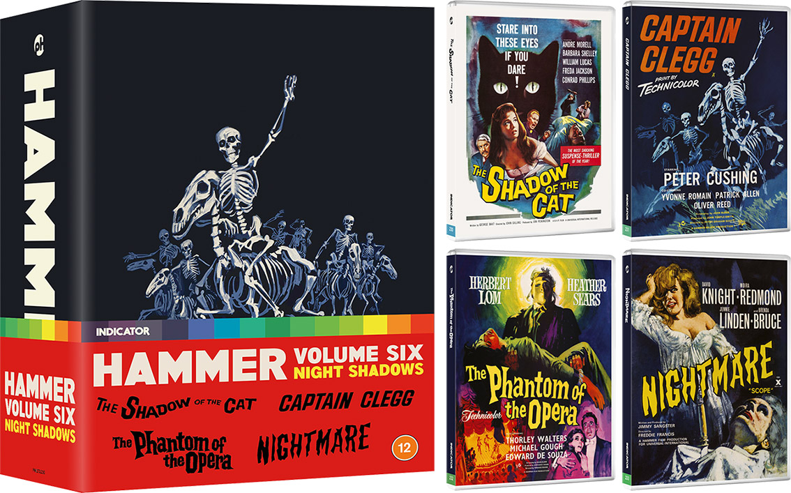 Hammer Volume Six: Night Shadows Blu-ray pack shot