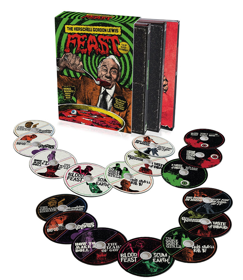 The Herschell Gordon Lewis Feast dual format