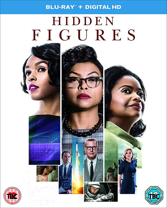 Hidden Figures Blu-ray cover