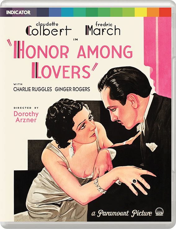Honor Among Lovers Blu-ray cover art