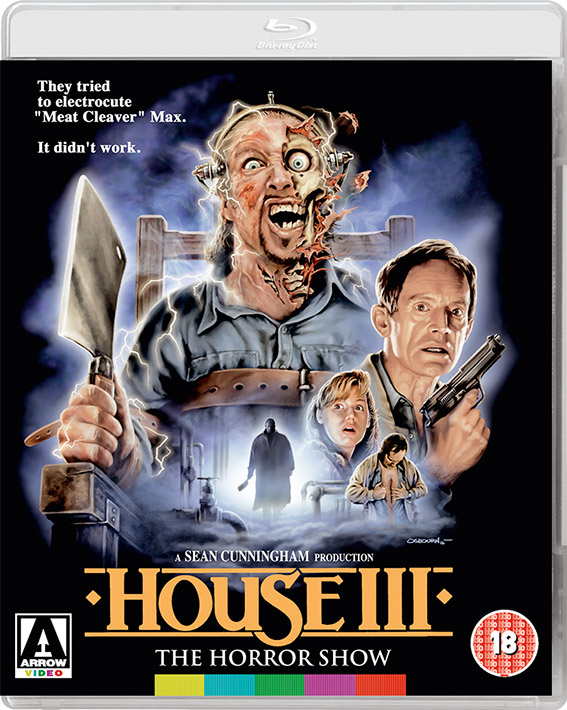 House III: The Horror Show Blu-ray cover