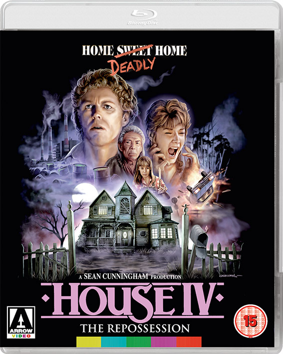 House IV: The Repossession Blu-ray cover