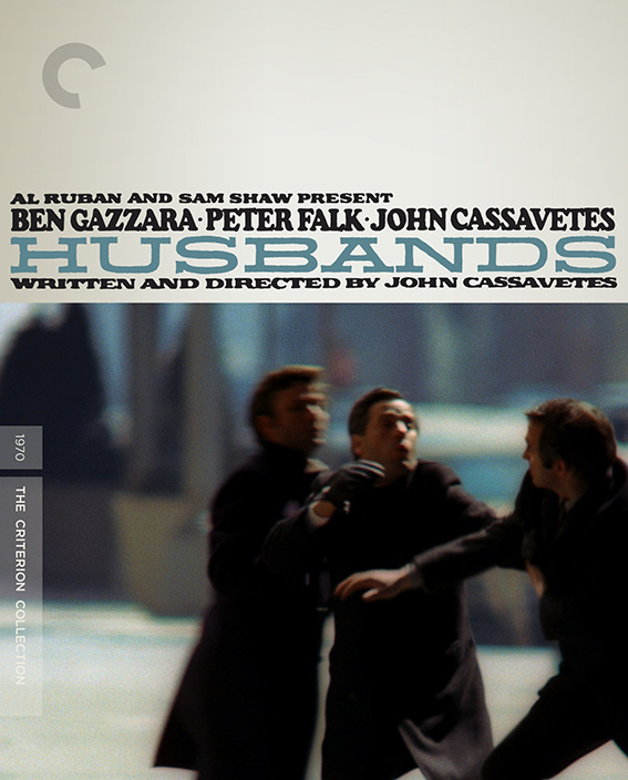 Husbands Criterion Blu-ray cover art
