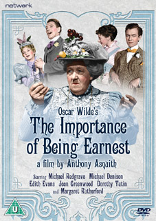 The Importance of Being Earnest DVD cover