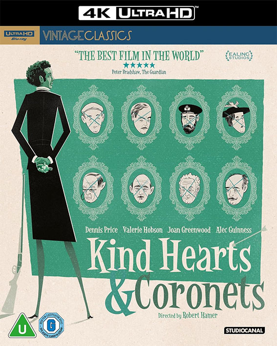 Kind Hearts & Coronets UHD cover art