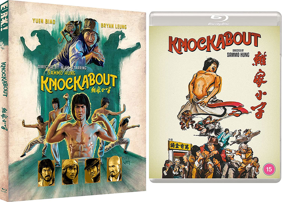 Knockabout Blu-ray cover art and slipcase