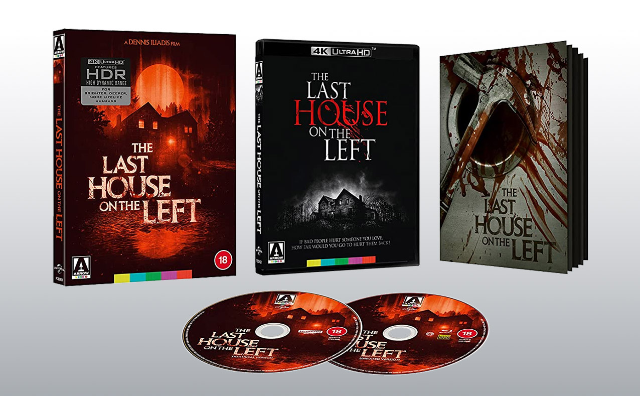 The Last House on the Left UHD pack shot