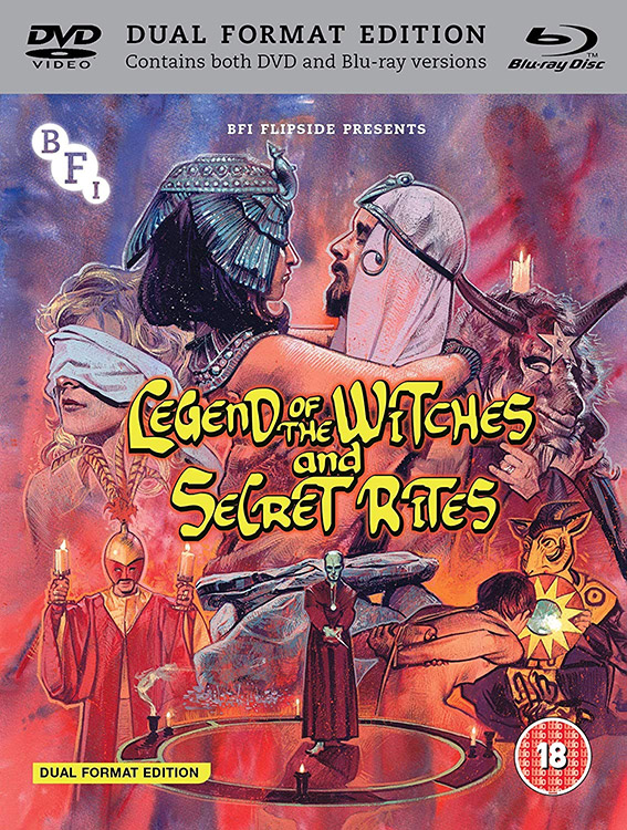 Legend of the Witches and Secret Rites dual format cover art
