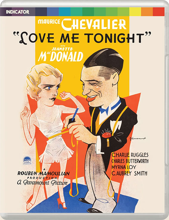 Love Me Tonight Blu-ray cover art