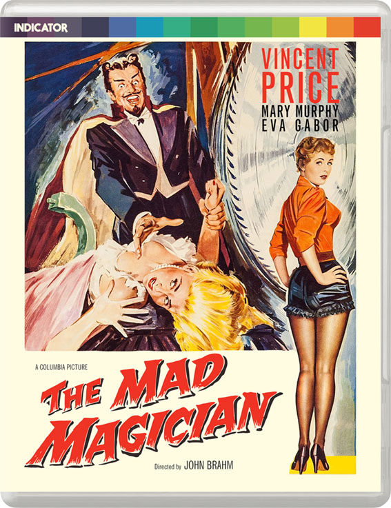 The Mad Magician Blu-ray cover art