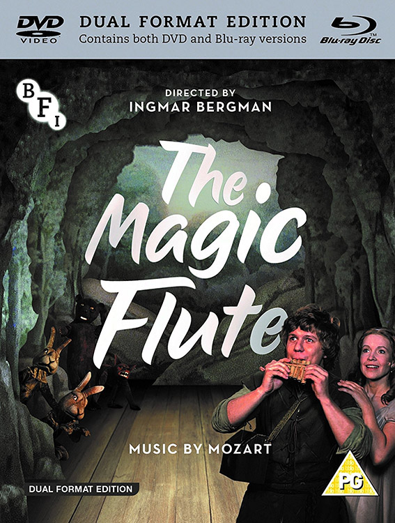 The Magic Flute dual format pack shot