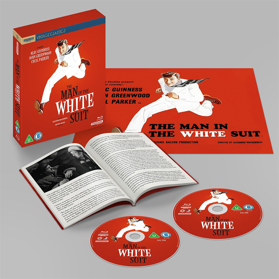 The Man in the White Suit UHD Collector's Edition pack shot