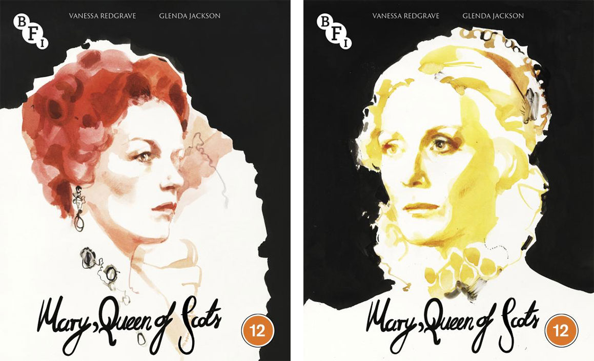 Mary, Queen of Scots Blu-ray covers