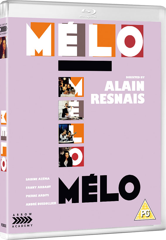Mélo Blu-ray cover art