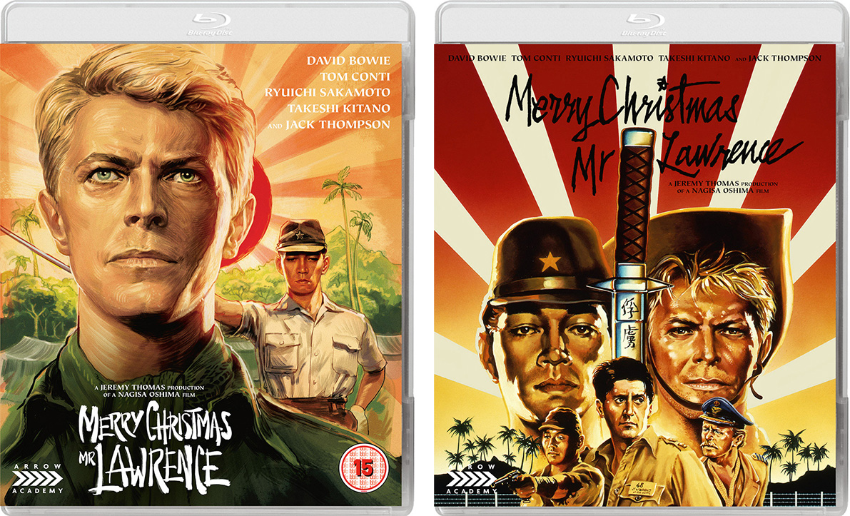 Merry Christmas Mr. Lawrence Blu-ray cover art (both versions)