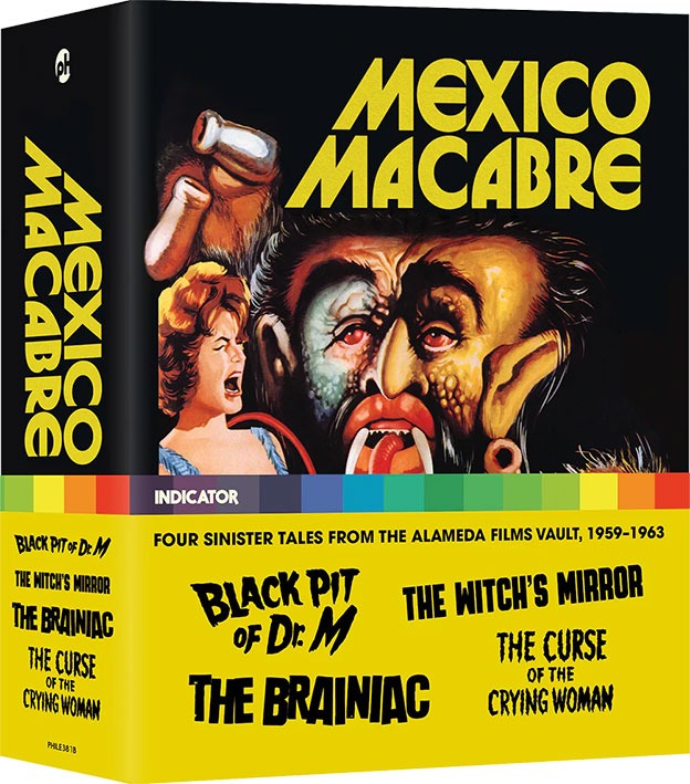 Mexico Macabre: Four Sinister Tales from the Alameda Films Vault 1959-1963 Blu-ray box art