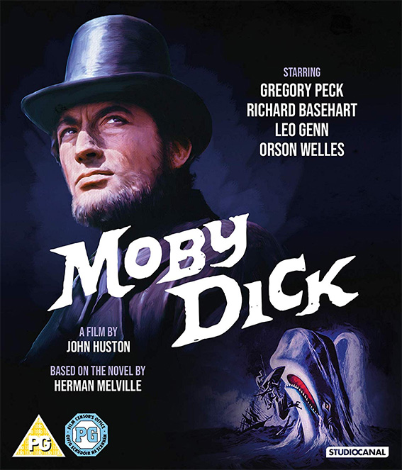 Moby Dick Blu-ray cover