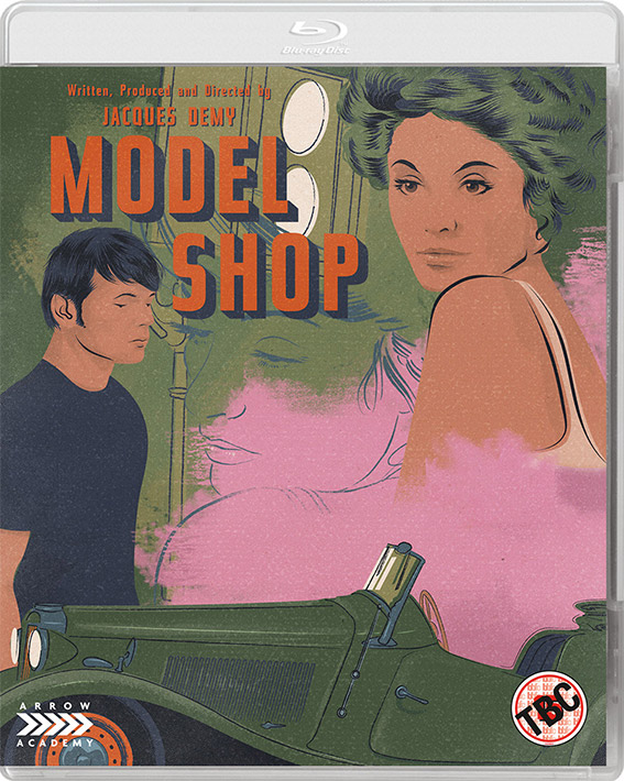 Model Shop Blu-ray cover art