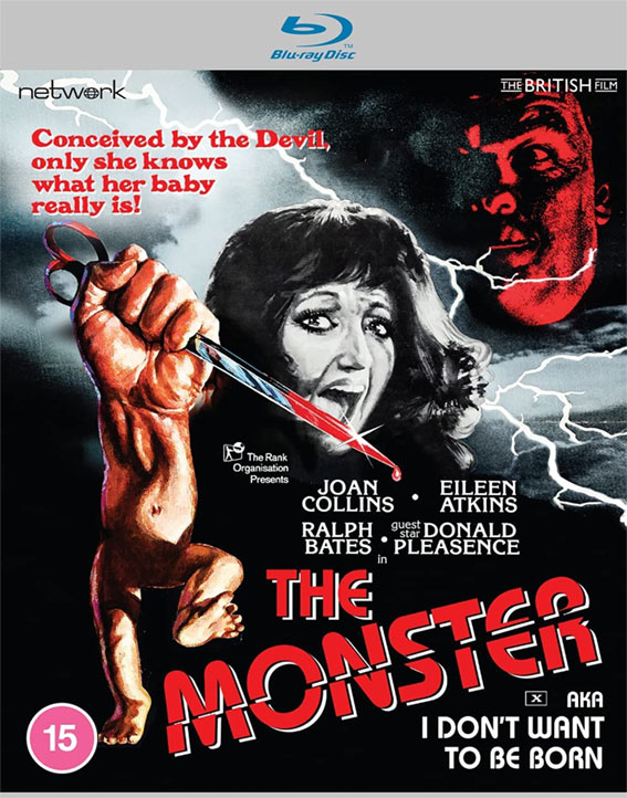 The Monster Blu-ray cover art