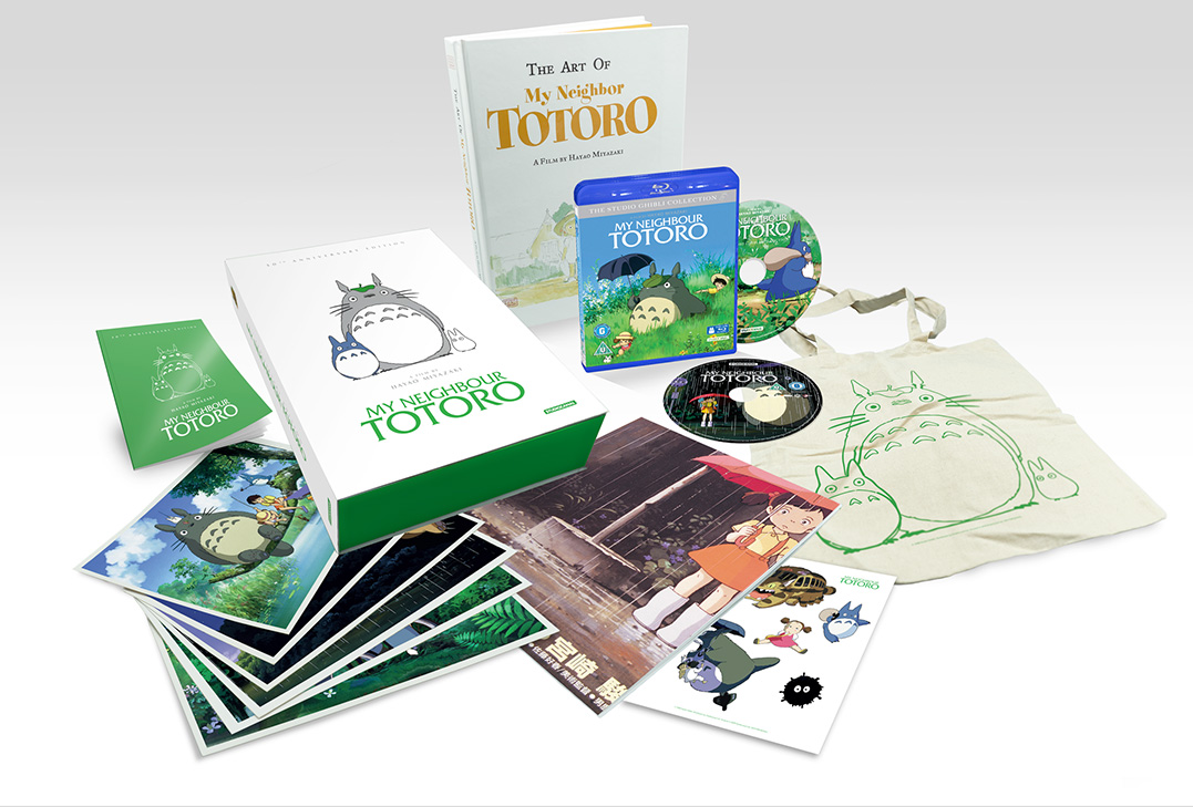 My Neighbour Totoro 30th Anniversary Blu-ray box set artwork