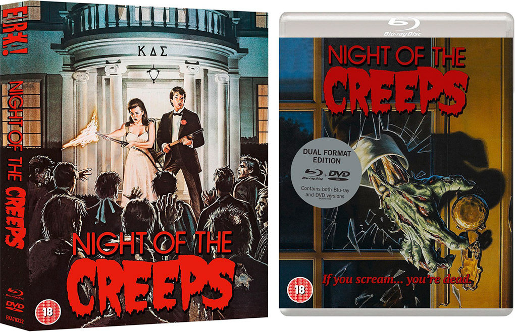 Night of the Creeps Dual Format cover art