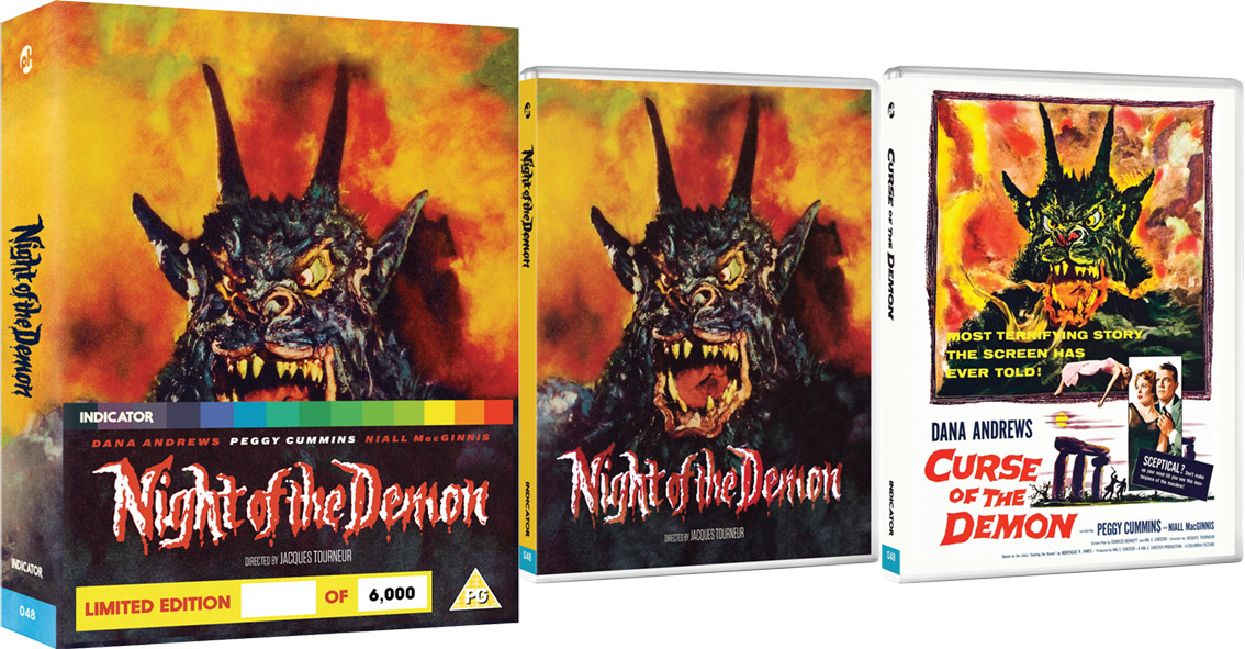 Night of the Demon Limited Edition 2-disc Blu-ray box set