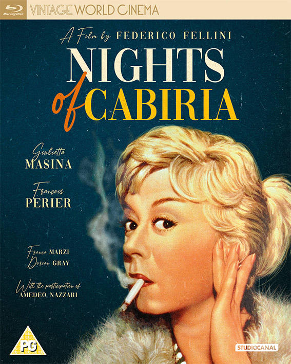Nights of Cabiria Blu-ray cover art