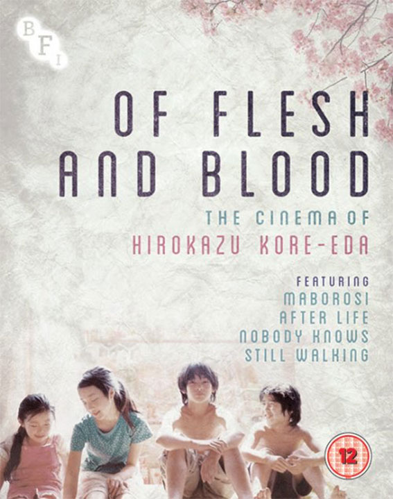 Of Flesh and Blood: The Cinema of Hirokazu Koreeda Blu-ray cover art