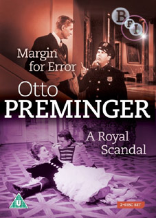 Otto Preminger double DVD cover