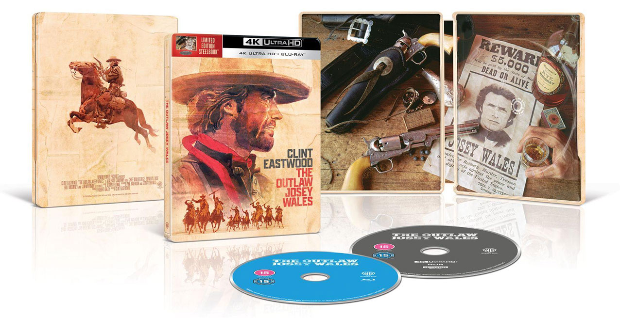 The Outlaw Josey Wales UHD pack shot