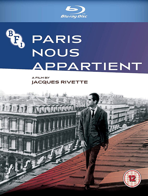 Paris nous appartient Blu-ray cover art