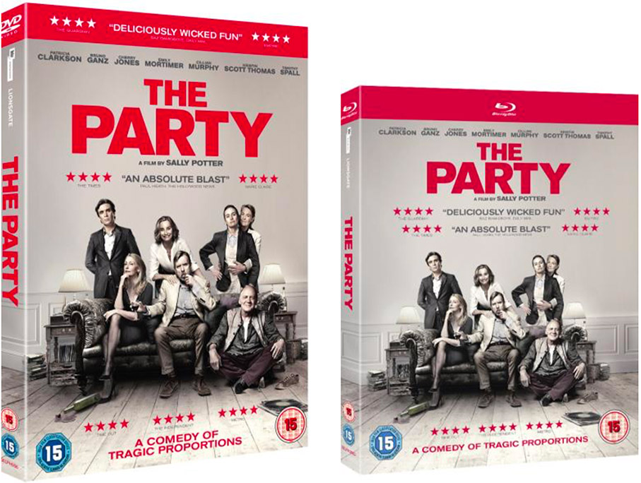 The Party DVD and Blu-ray pack shot