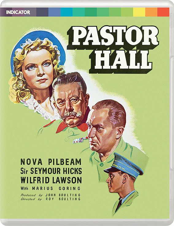 Pastor Hall Blu-ray cover