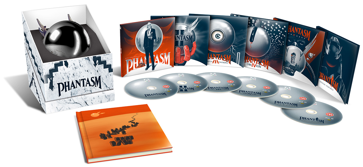 Phantasm 1-5 – Limited Edition Blu-ray Collection exploded pack shot