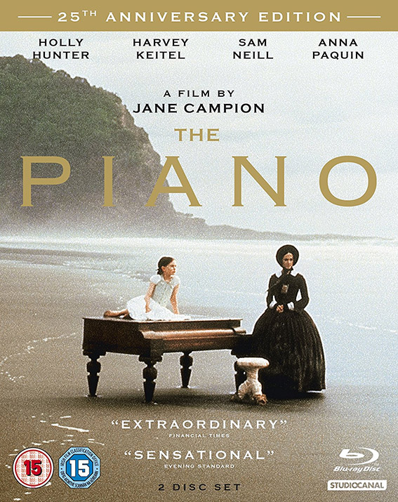 The Piano Blu-ray cover