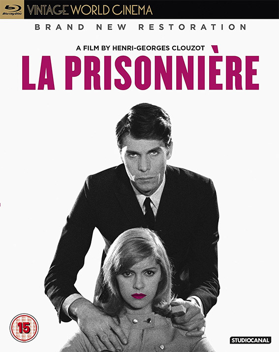 La Prisonnière Blu-ray pack shot
