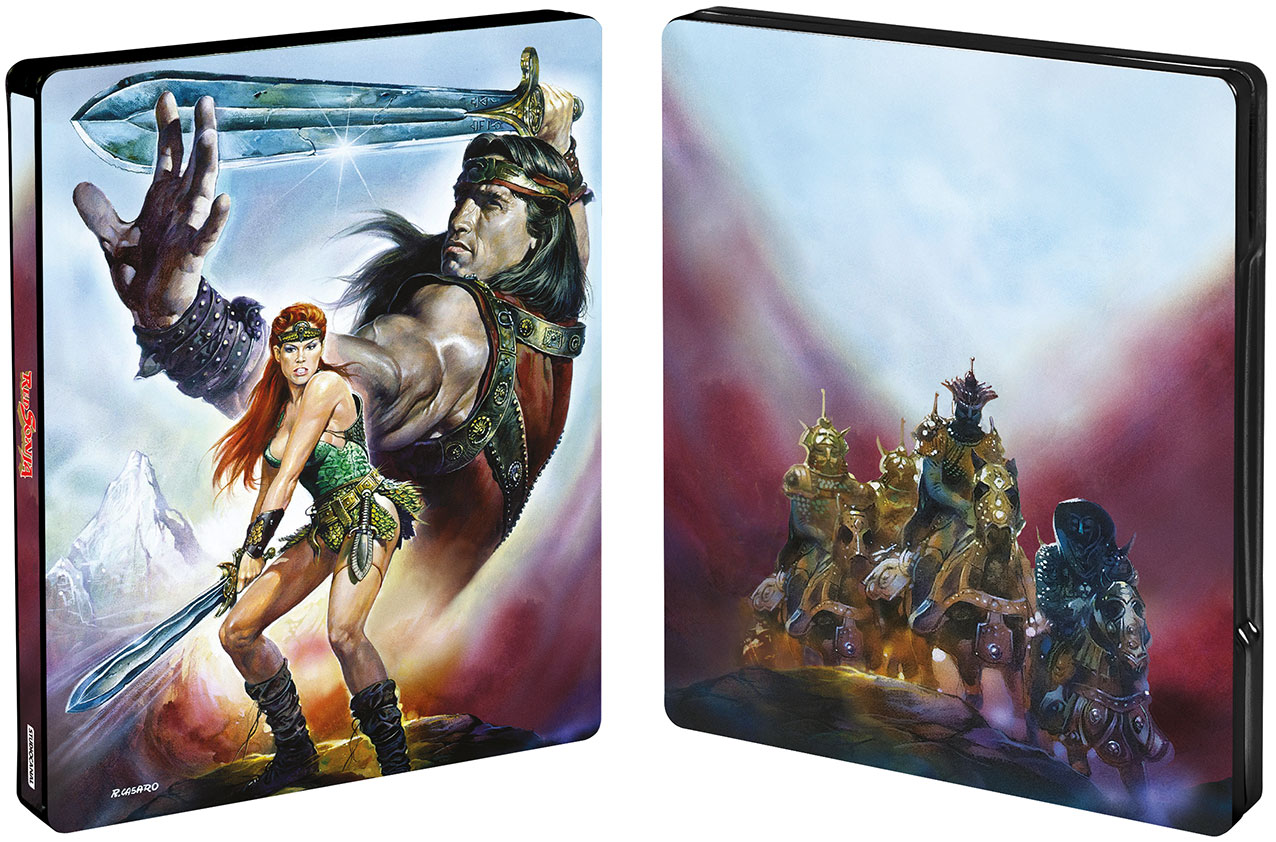 Red Sonja UHD Limited Edition Steelbook artwork