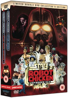 Real sitio bicapa Cine Outsider: Robot Chicken Star Wars - Episodes 1&2 box set on DVD in  October