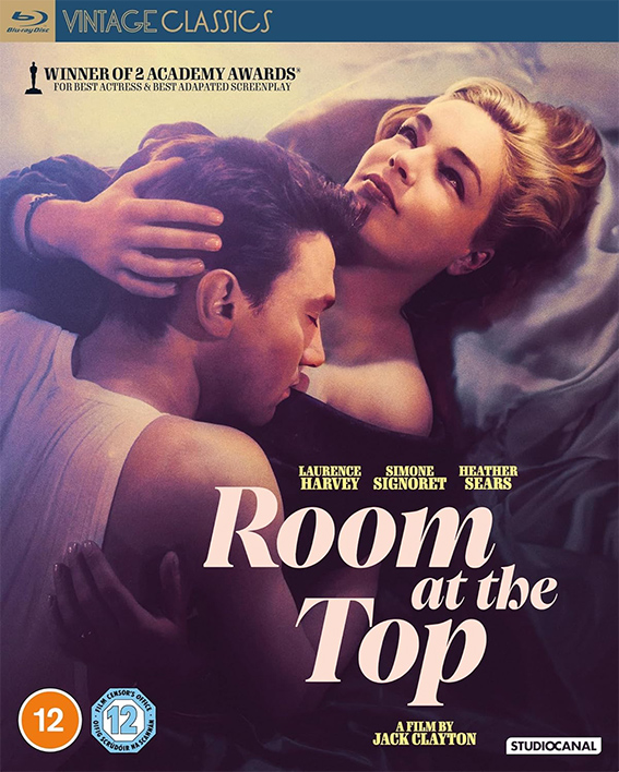 Room at the Top Blu-ray cover art