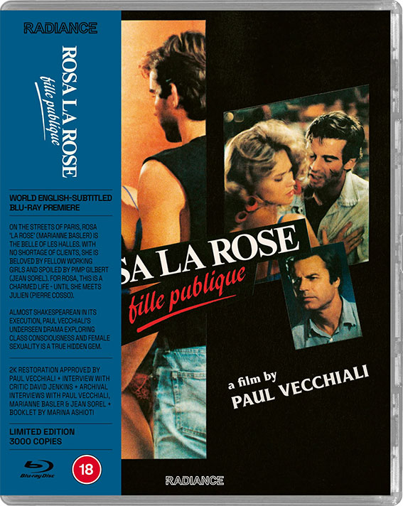 Rosa la rose, fille publique Blu-ray cover art