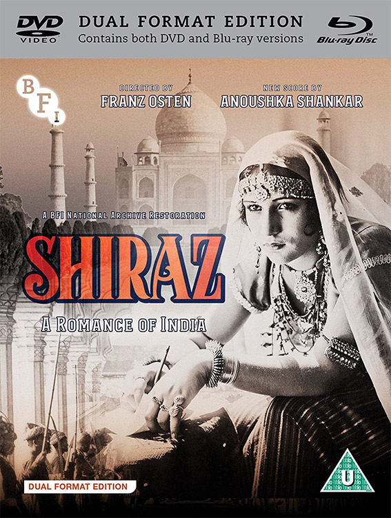 Shiraz: A Romance of India dual format pack shot