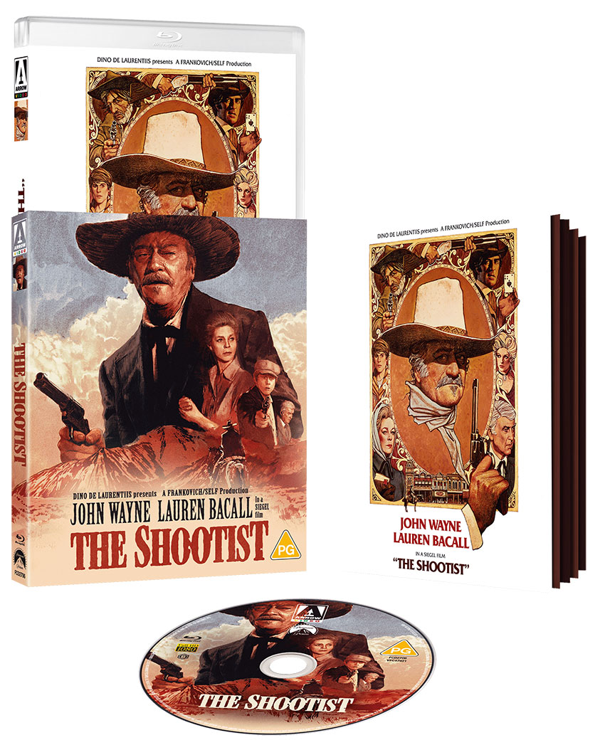 The Shootist Blu-ray pack shot