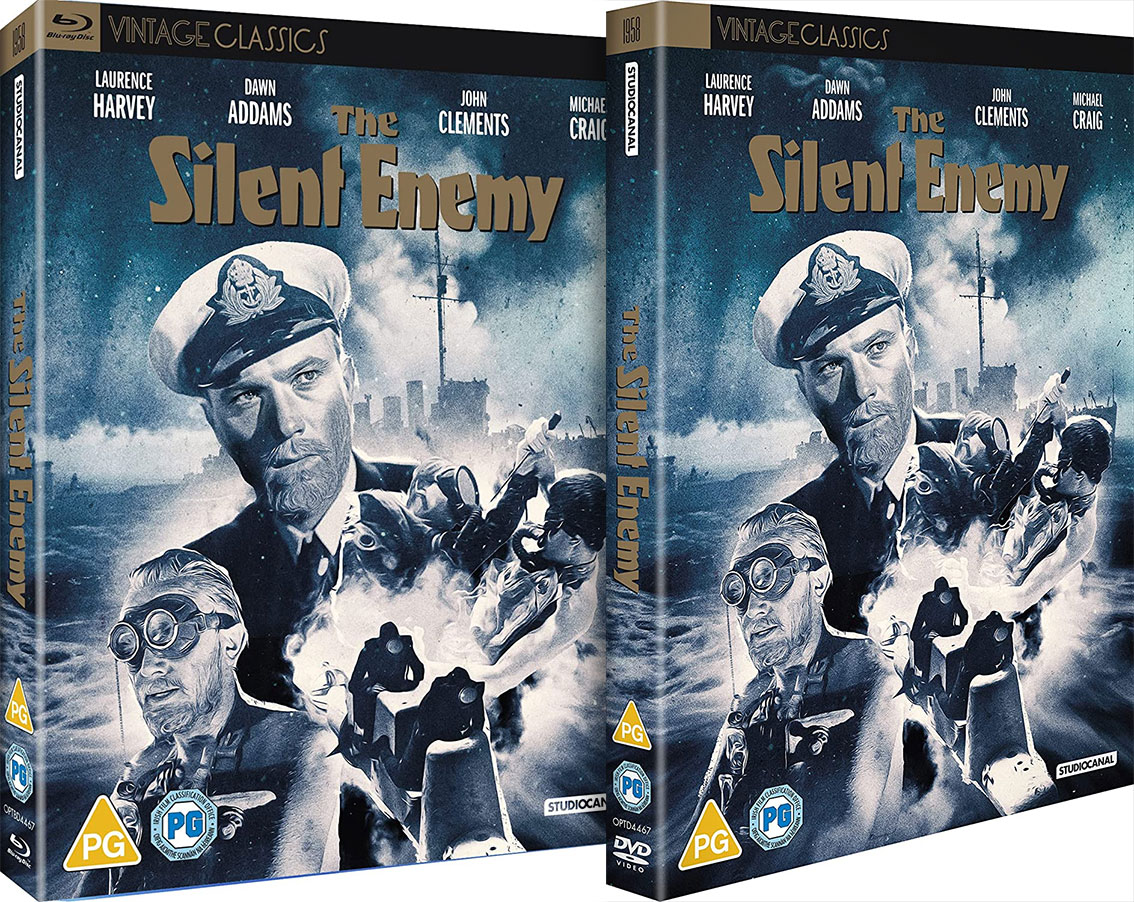 The Silent Enemy Blu-ray and DVD cover art