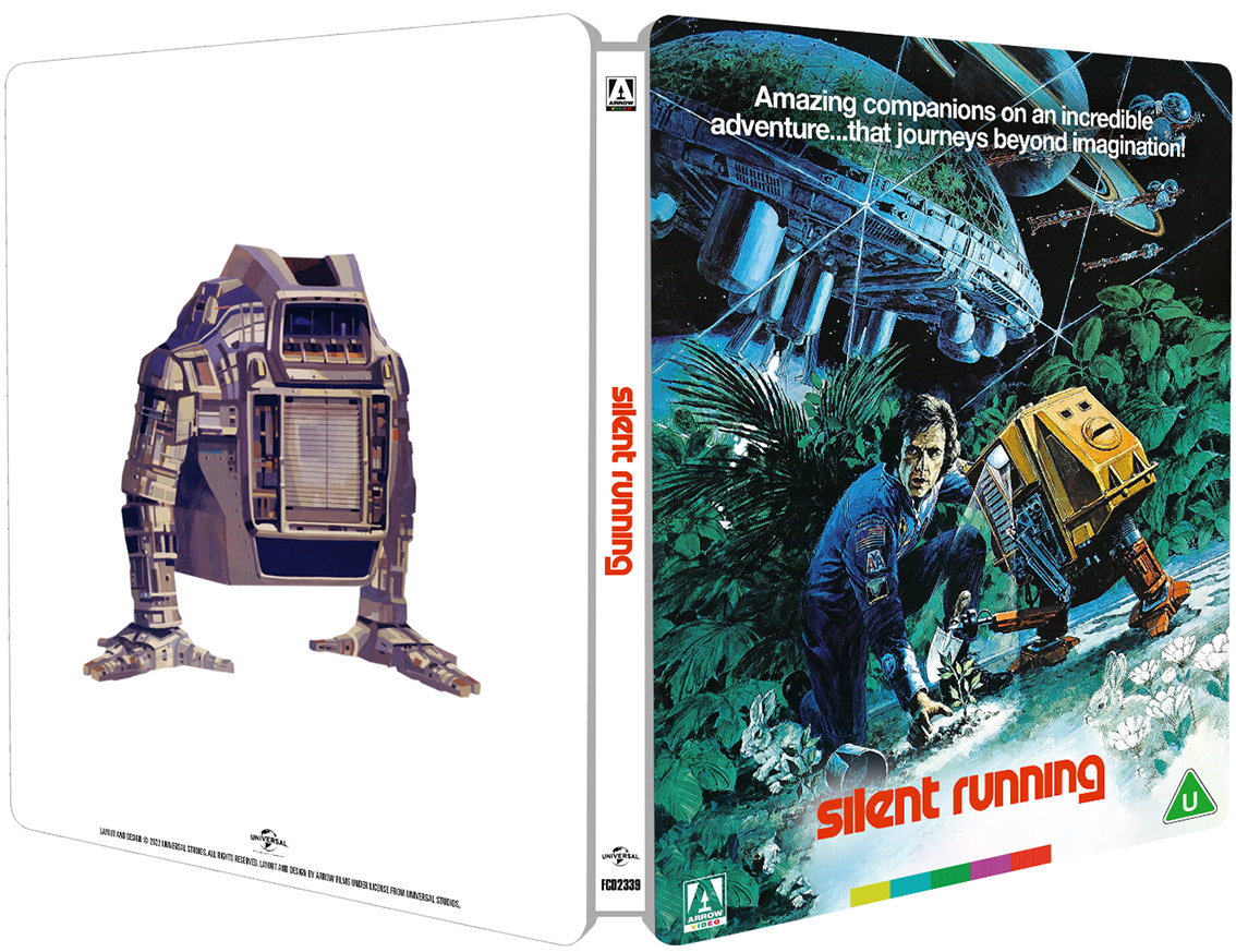 Silent Running UHD Steelbook covert art