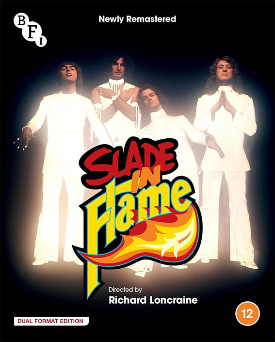 Slade in Flame dual format cover art