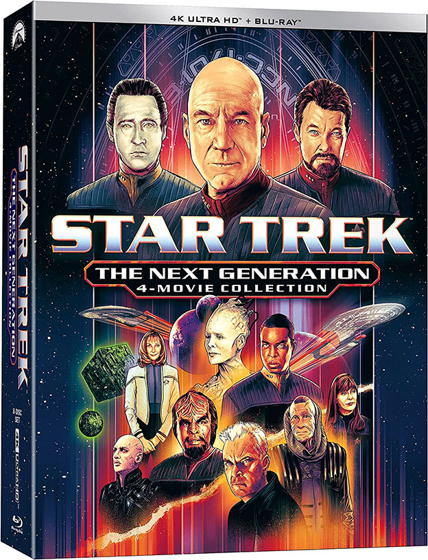 Star Trek: The Next Generation 4-Movie Collection UHD cover art
