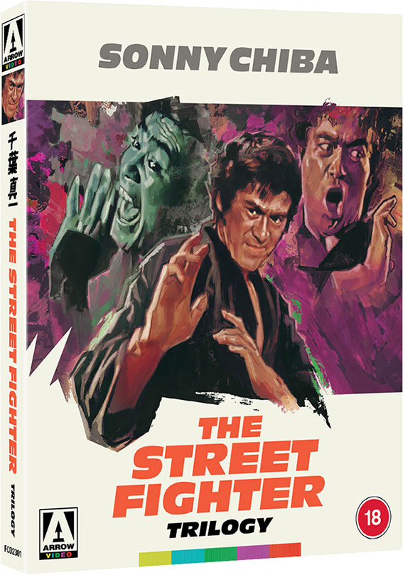The Street Fighter Trilogy Blu-ray cover art