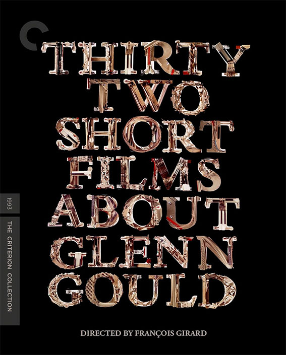 Thirty Two Short Films About Glenn Gould Blu-ray cover art
